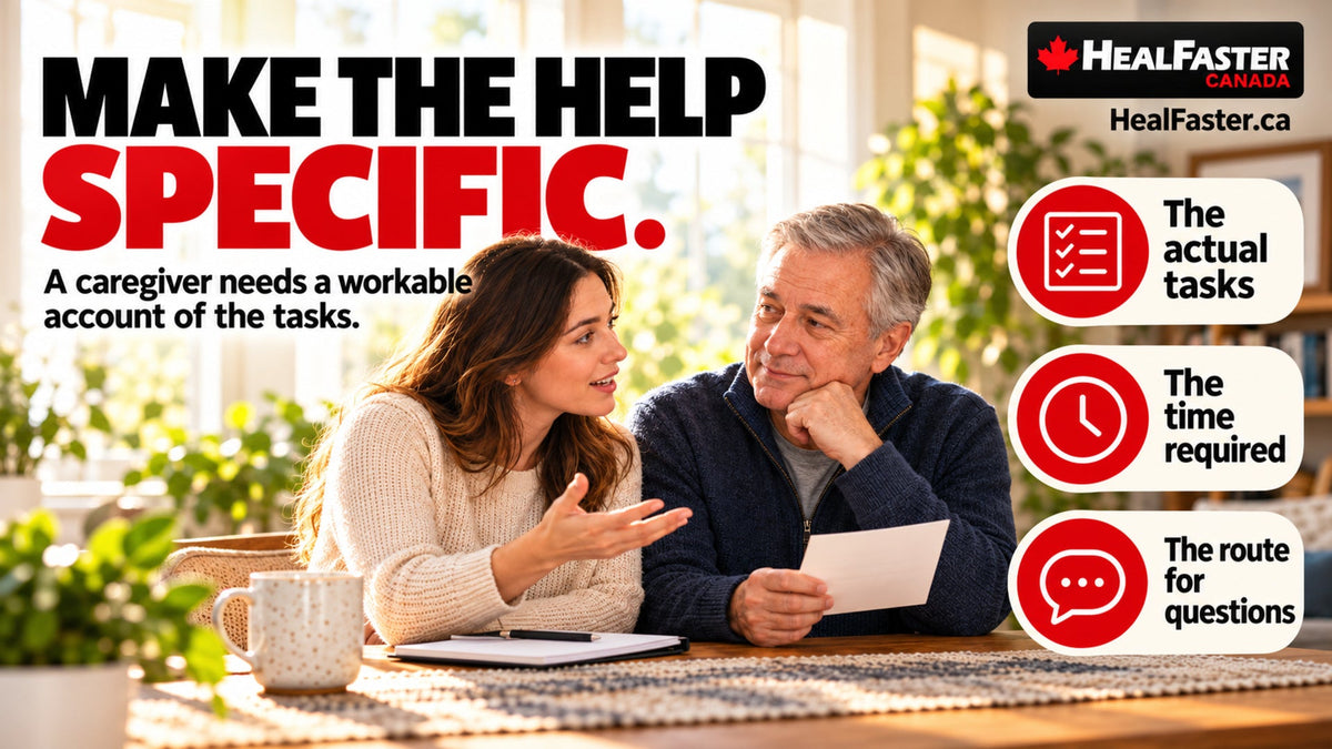 What a Caregiver Should Know Before Recovery Equipment Arrives — HealFaster Canada hero graphic