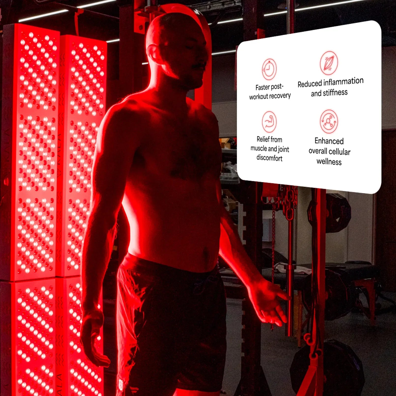 Kala Red Light Quad Panel