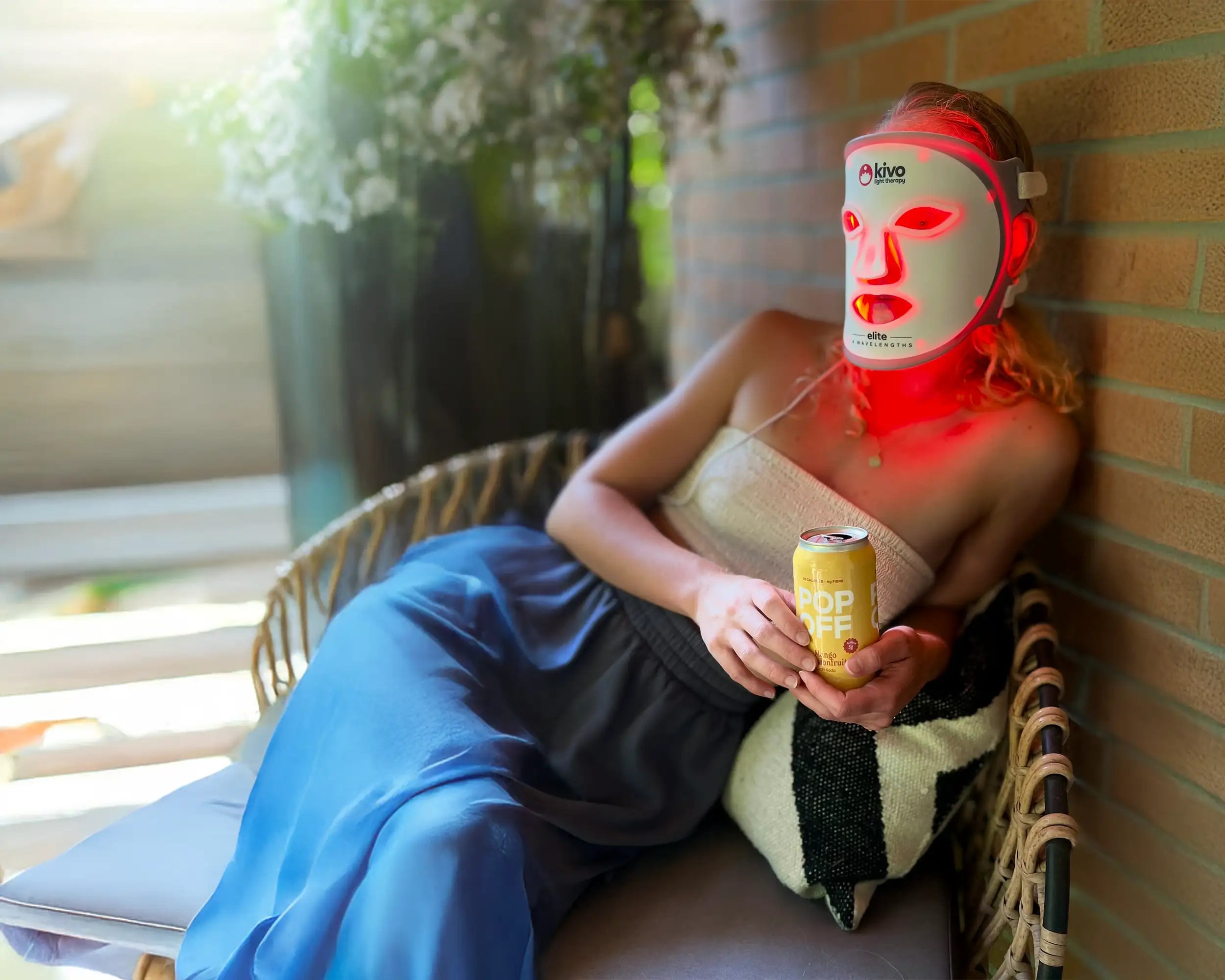 Kivo Elite Face: Red Light Therapy Face Mask