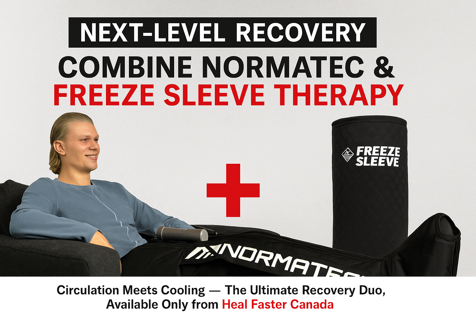 Next-Level Recovery: Combine Normatec & Freeze Sleeve Therapy