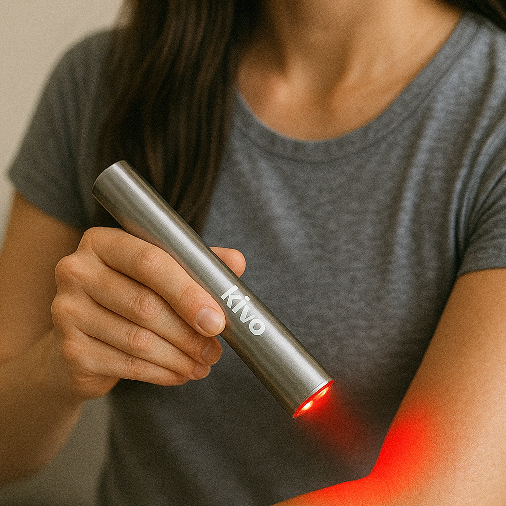 Kivo Pro Red & Blue Light Therapy Flashlight