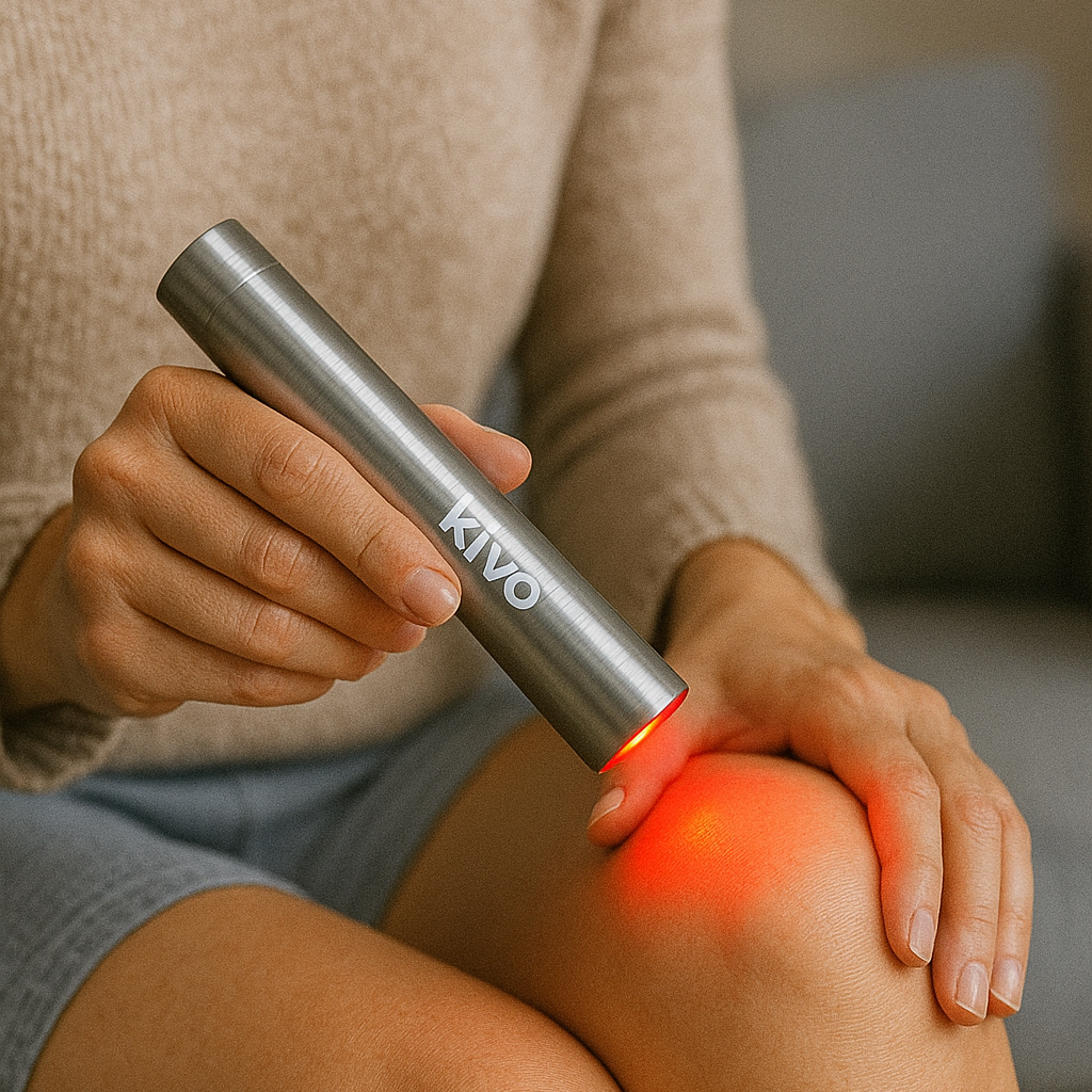 Kivo Pro Red & Blue Light Therapy Flashlight