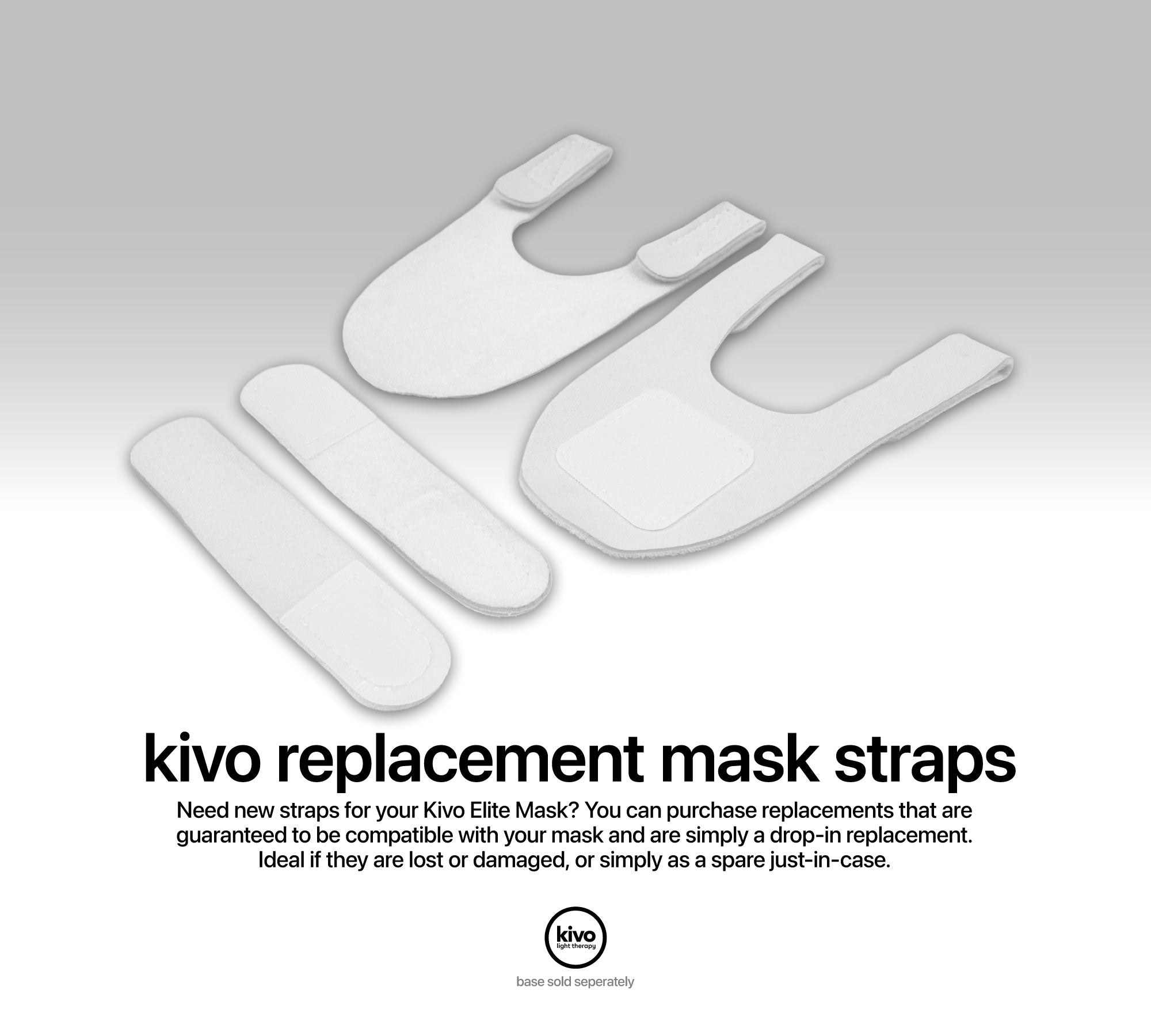 Kivo Mask Replacement Straps